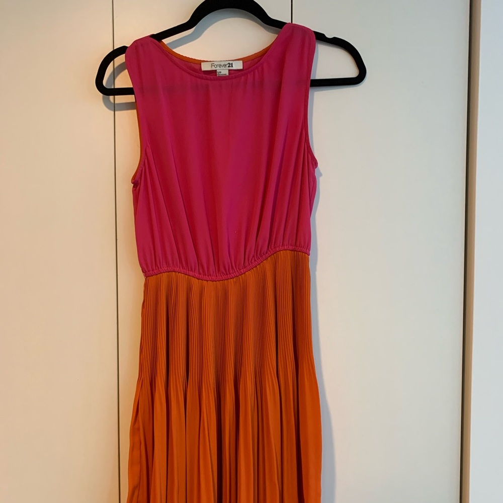 Forever 21 Color-block Dress